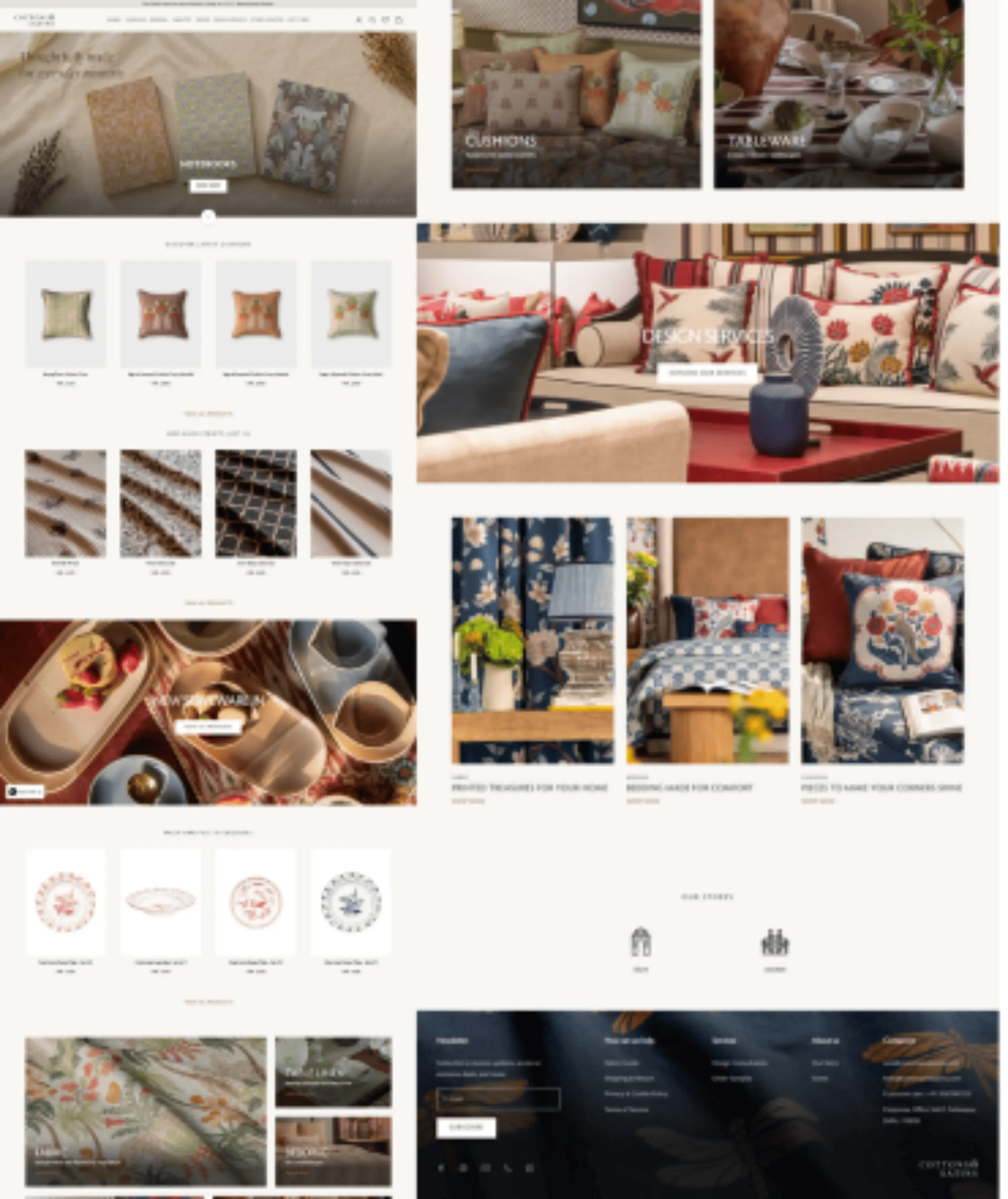 Premium Home Decor & Textile E-commerce Boutique